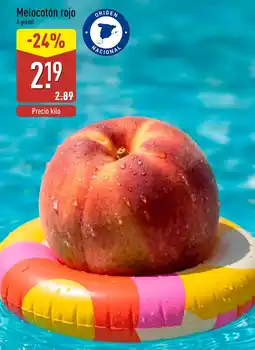 ALDI Melocotón rojo oferta