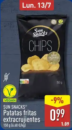ALDI SUN SNACKS Patatas fritas extracrujientes oferta