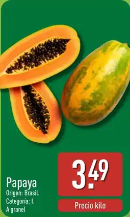 ALDI Papaya oferta