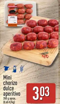 ALDI Mini chorizo dulce aperitivo oferta