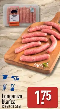 ALDI Longaniza blanca oferta
