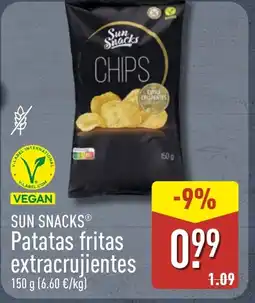 ALDI SUN SNACKS Patatas fritas extracrujientes oferta
