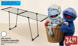 ALDI HOME CREATION Tendedero extensible oferta