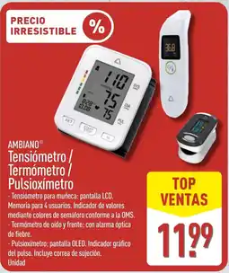 ALDI AMBIANO Tensiómetro / Termómetro / Pulsioxímetro oferta