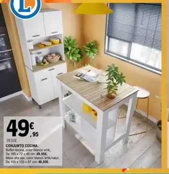 E.Leclerc Conjunto cocina oferta