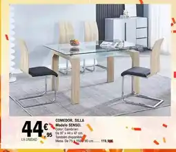E.Leclerc Comedor. silla modelo sensei oferta