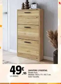 E.Leclerc Zapatero 3 puertas oferta