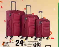 E.Leclerc Maleta poliéster pequeña oferta