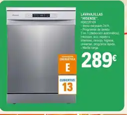 E.Leclerc HISENS Lavavajillas oferta
