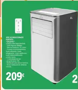 E.Leclerc CECOTEC Aire acondicionado portátil oferta