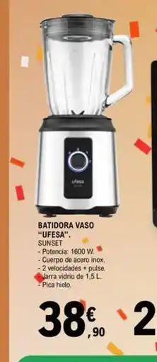 E.Leclerc UFESA Batidora vaso oferta