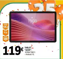 E.Leclerc ACER Tablet oferta