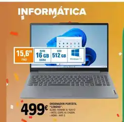 E.Leclerc LENOVO Ordenador portátil oferta