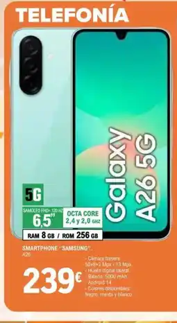 E.Leclerc SAMSUNG Smartphone oferta