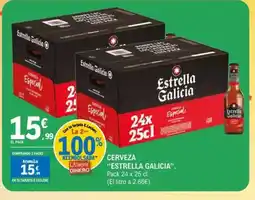 E.Leclerc ESTRELLA GALICIA Cerveza oferta