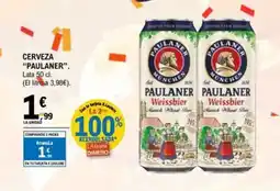 E.Leclerc PAULANER Cerveza oferta
