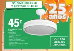 E.Leclerc FABRI Ventilador de techo oferta