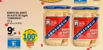 E.Leclerc CONSORCIO Bonito del norte en aceite de oliva oferta