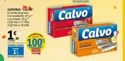 E.Leclerc CALVO Sardinas oferta