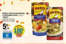 E.Leclerc ORTIZ Verdel frito en escabeche o chicharro frito oferta