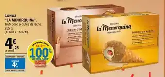 E.Leclerc LA MENORQUINA Conos oferta