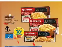 E.Leclerc LA COCINERA Precocinados oferta