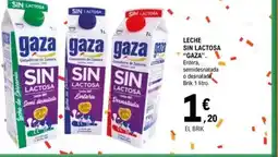 E.Leclerc GAZA Leche sin lactosa oferta