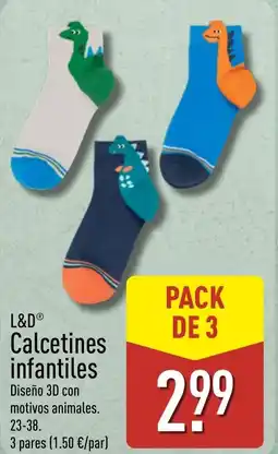ALDI L&D Calcetines infantiles oferta