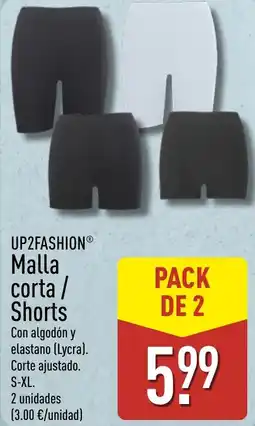 ALDI UP2FASHION Malla corta / Shorts oferta