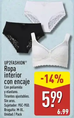 ALDI UP2FASHION Ropa interior con encaje oferta