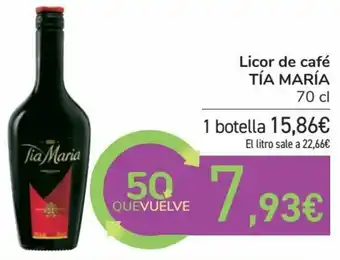 Carrefour Licor De Café Tía María 70 cl oferta
