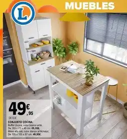 E.Leclerc Conjunto cocina oferta