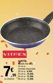 E.Leclerc Vitrex - sartén oferta