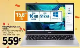 E.Leclerc Acer - ordenador portatil oferta
