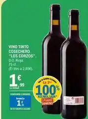 E.Leclerc Los corzos - vino tinto cosechero oferta