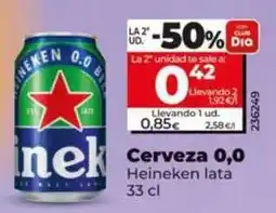 Dia Heineken - cerveza 0,0 oferta