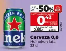 Dia Heineken - cerveza 0,0 oferta