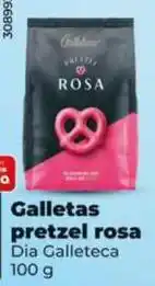Dia Dia galleteca - galletas pretzel rosa oferta