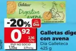 Dia Dia galleteca - galletas digestive con avena oferta