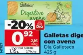 Dia Dia galleteca - galletas digestive con avena oferta