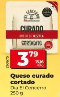 Dia Dia el cencerro - queso curado cortado oferta