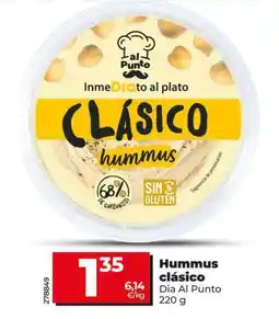 Dia Dia al punto - hummus clásico oferta
