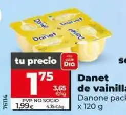 Dia Danone - danet de vainilla oferta