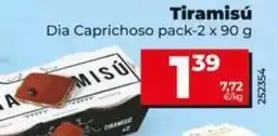Dia Dia caprichoso - tiramisú oferta