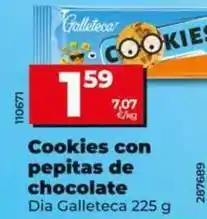 Dia Dia galleteca - cookies con pepitas de chocolate oferta