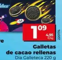 Dia Dia galleteca - galletas de cacao rellenas oferta