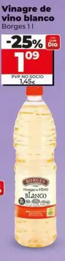 Dia Borges - vinagre de vino blanco oferta