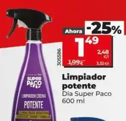 Dia Dia super paco - limpiador potente oferta