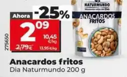 Dia Dia naturmundo - anacardos fritos oferta
