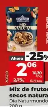 Dia Dia naturmundo - mix de frutos secos naturales oferta